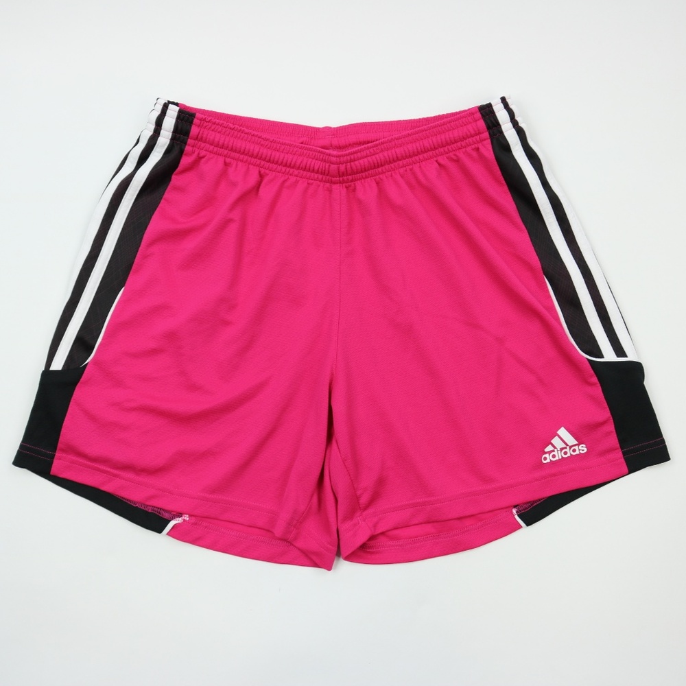 Adidas Womens Pink Running Gym Active Shorts Sz M